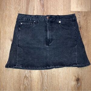 Tinseltown Women’s Black Denim Skirt | Size 7 | Y2K Preppy